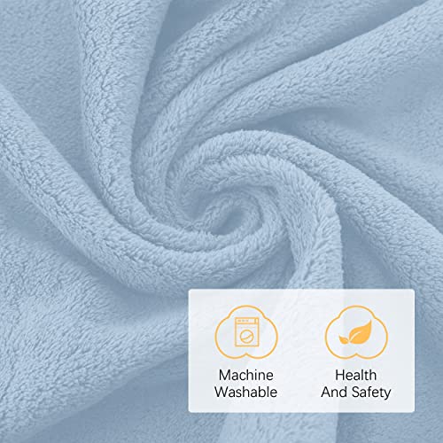 Lovely Care 3 Pack Baby Hooded Bath Towel with 24 Count Washcloth Sets for Newborns Infants & Toddlers, Boys & Girls - Baby Registry Search Essentials Item - Bear, Elephant, Duck