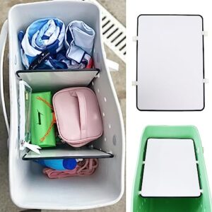 TEYOUYI Divider Tray for Bogg Bag Accessories for Bogg Bags Help with Organizing Your Bogg Bag and Divide Space Black