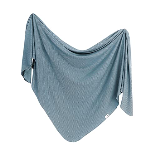 Copper Pearl Large Premium Knit Baby Swaddle Receiving Blanket Atlantic