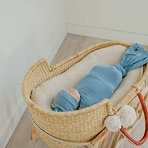 Copper Pearl Large Premium Knit Baby Swaddle Receiving Blanket Atlantic