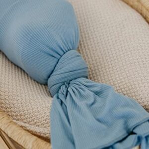 Copper Pearl Large Premium Knit Baby Swaddle Receiving Blanket Atlantic