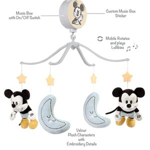 Lambs & Ivy Disney Baby Moonlight Mickey Mouse Musical Baby Crib Mobile Soother