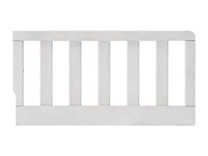oxford baby montauk crib to toddler bed guard rail conversion kit, barn white, greenguard gold certified