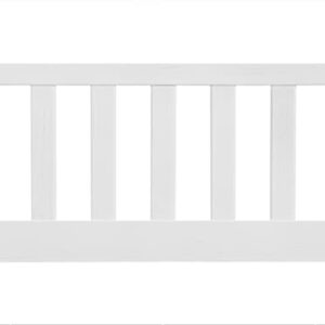 Oxford Baby Castle Hill Crib to Toddler Bed Guard Rail Conversion Kit, White, GreenGuard Gold Certified