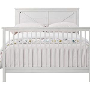 Oxford Baby Montauk Crib to Full-Size Bed Conversion Kit, Barn White