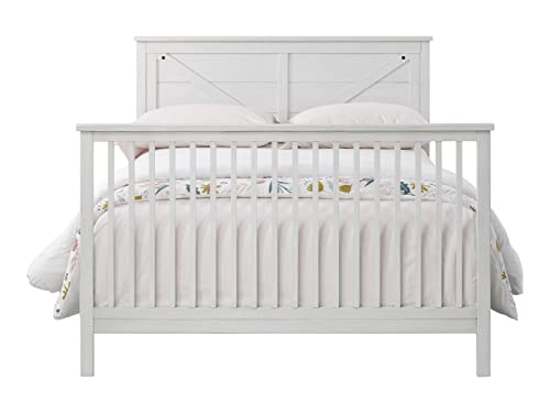 Oxford Baby Montauk Crib to Full-Size Bed Conversion Kit, Barn White