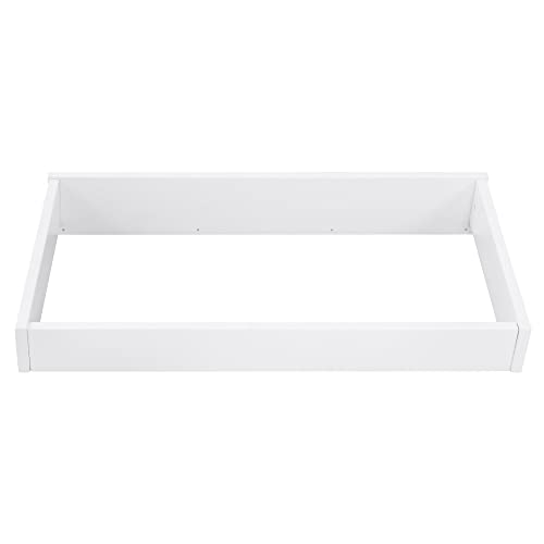 Oxford Baby Changing Topper for Castle Hill 3-Drawer Dresser, Barn White