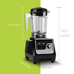 Blender Professional Blender for Kitchen,Smoothie Maker Blender Shake Smoothy, High Speed Powerful Blender Max 1800W and 2000ml