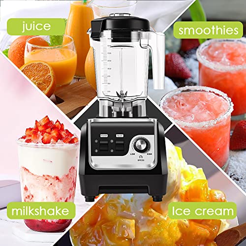 Blender Professional Blender for Kitchen,Smoothie Maker Blender Shake Smoothy, High Speed Powerful Blender Max 1800W and 2000ml