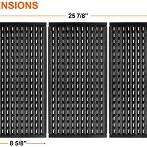 BBQ Future 17" Grill Emitter Replacement Part for Charbroil Performance TRU‑Infrared 3-Burner Gas Grill 463370719 463371116 463371719 463370917 463371716, Grate Compatible with Charbroil G460-0500-W1