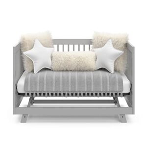 Storkcraft Beckham 3-in-1 Convertible Crib - Pebble Gray