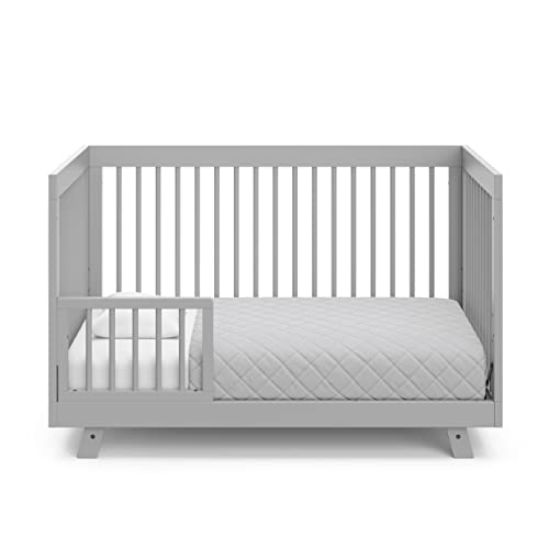 Storkcraft Beckham 3-in-1 Convertible Crib - Pebble Gray