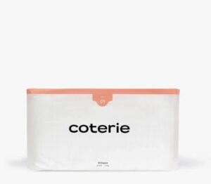 coterie diapers size 01 (8-12 pounds) - 33 count