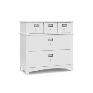 graco clara dresser, 3 drawer, white