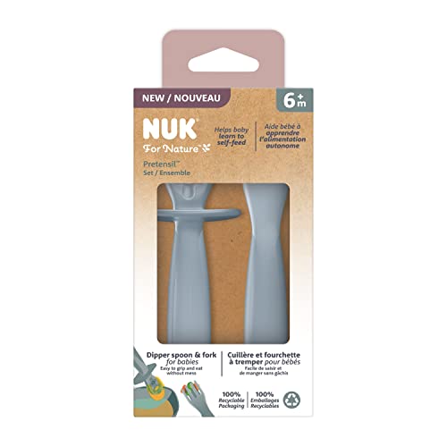 NUK for Nature™ Pretensil Dipper Spoon and Fork Set