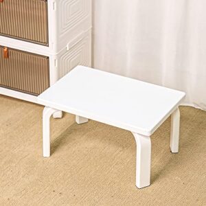 jynpioe step stool for kids, mdf step stool for toddler potty training mdf board stool for nursery kitchen toilet with safety non-slip for stool legs mats children&adults(white)