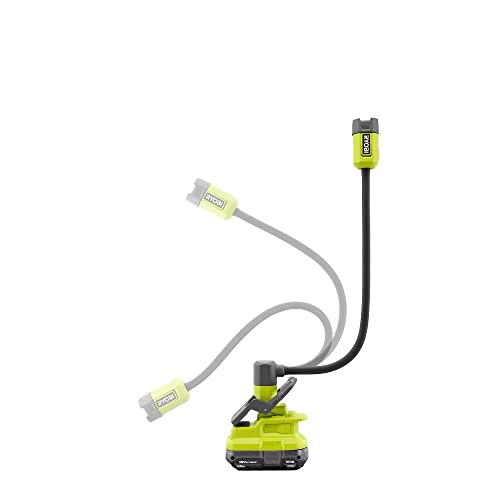 RYOBI 18V ONE+ Cordless Flexible LED Clamp Light PCL665