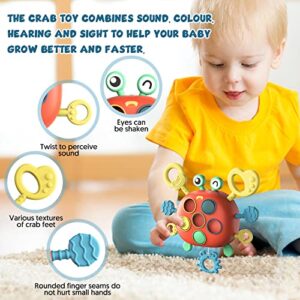 Baby Montessori Toys for 18 Months, Sensory Toys for Toddlers, Airplane Travel Essential for 1 2 Year Old Birthday Gifts Pull String Activity Motor Skills for Travel, Kids Gifts for Boys Girls