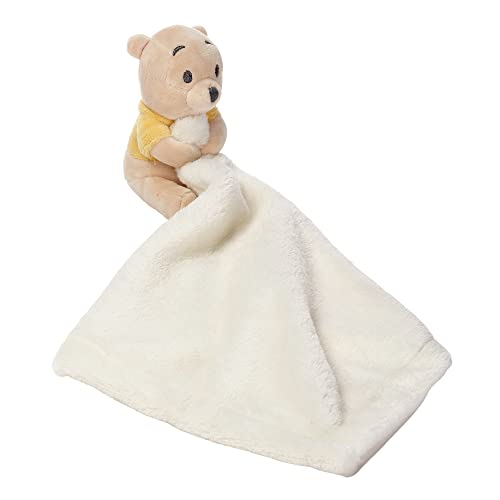 Lambs & Ivy Disney Baby Little Winnie The Pooh Lovey Plush Security Blanket