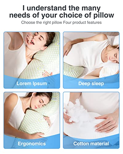 Busarilar Pregnancy Pillows for Sleeping, Maternity Pillow, Pregnancy Body Pillow Support for Back, Legs, Belly, Hips of Pregnant Women, Detachable and Adjustable with Pillow Cover (White, Small)