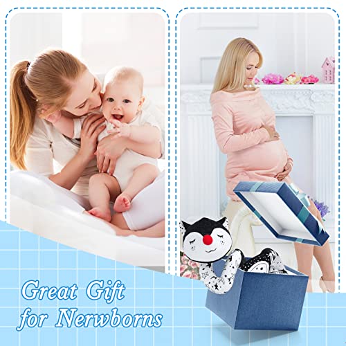 Car Seat Toys for Babies 0-6 Months, Black and White Spiral Carseat Toys for Infant 0-3 Months, High Contrast Baby Toys for 3-6 Months Newborn Toys, Stroller Toys for 0 3 6 9 12 Months Baby Ideal Gift