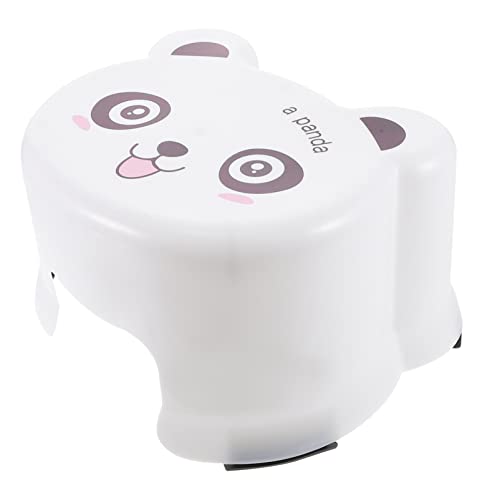 Gadpiparty Step Stool for Kids Plastic Toddler Step Stool Bathroom Potty Stool Kitchen Step Stool Home Step Stools for Bathroom, Kitchen and Toilet Potty Training, White