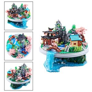 Peachtree Micro Blocks for Adults Mini Bricks Decorative Models Kit, a Chinese Ancient Famous Architecture and Collection DIY Toys Gift Set for Kids (7626 pcs)