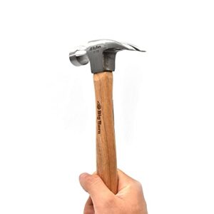 Big Horn 15126 10 Oz Claw Hammer with Hickory Straight Handle