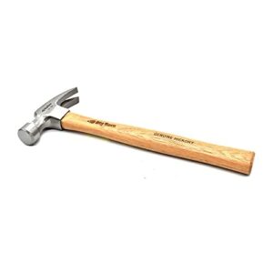 Big Horn 15126 10 Oz Claw Hammer with Hickory Straight Handle