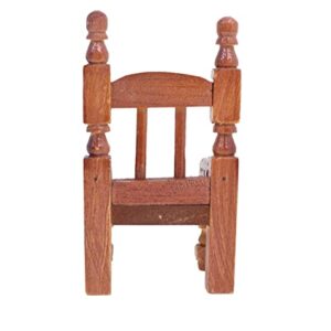 Susaniita - Wooden Chair for Nativity Set Size 1: Sized for Baby Jesus Figure 3 to 4 Inches Tall, Silla para Niño Dios - 5 in (H) X 2.5 in (W)