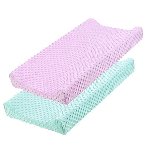 Diaper Cover Changing Pad Changing Changing Baby Mat 2PC Cover Nursery Table Baby Care Cute Bonnets