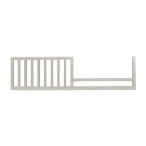 toddler bed safety guard rail for dolce babi cribs | multiple finishes available (seashell)