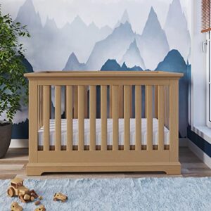 Child Craft Jordyn Euro 4-in-1 Convertible Crib, Biscotti