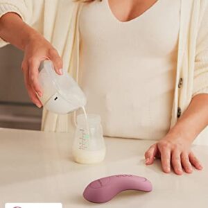 Momcozy Kneading Lactation Massager with Heat, 3-in-1 Real-Like Massage for Relieve Clogged Ducts, Breast Massager Warming for Breastfeeding, Improve Milk Flow, Dusty Rose