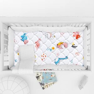 Premium Foam Hypoallergenic Crib Mattress and Toddler Mattress, 5" Dual-Sided, Breathable, and Firm Toddler Bed Mattress,Toddler Mattress for Toddler Bed, Fits Standard Full-Size Crib and Toddler Bed