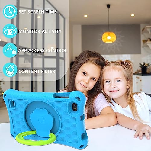 Kids Tablet, 8 inch Tablet for Kids Android Toddler Tablet 2GB 32GB ROM Wifi Tablet, Pre installed & Parent Control Learning Education Tablet with Protective Case, 2+5MP Dual Camera, IPS Touch Screen