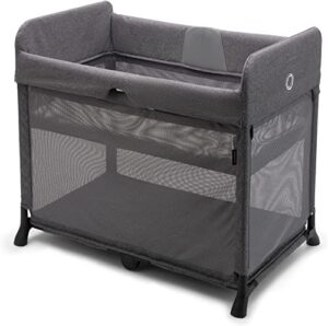 bugaboo stardust playard - portable indoor and outdoor - foldable on the go play yard - 1 second unfold - grey melange