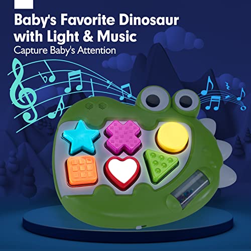 1 Year Old Toys for Boys Girls - Light up Shape Sorter Musical Toys for Toddlers 1-3 - Montessori Toys for 1 Year Old Boy Gifts - Toddler Learning Toys Ages 1-2 - One Year Old Boy 1st Birthday Gift