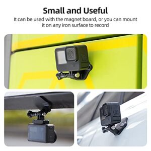 TELESIN Magnetic Chest Mount + Neck Strap + Phone Holder, 360° POV Invisible Selfie Necklace Lanyard Mounting Accessories Attach for GoPro Max Mini Hero 11 10 9 8 7 Insta360 DJI Action iPhone Android