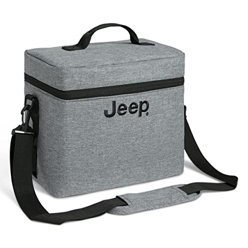 Jeep Wrangler Cooler Bag and Frame by Delta Children (Works with Jeep Wrangler Stroller Wagon #60001) - Holds 16 Cans or 15 Pounds, Grey