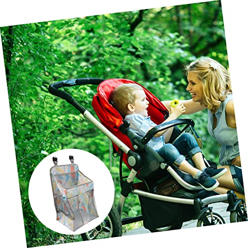 Kisangel Gifts Stroller Mesh Bottle Diapers Table Crib Travel Bed Accessories Room Changing Bag Portable Diaper Stacker Playard Pocket Universal Storage for Organizer Wipes Diaper Bag