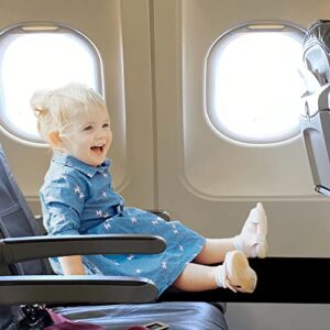 MOEVERLIW Airplane Travel Essentials for Kids, Toddler Airplane Seat Extender, Air Cot for Baby Airplane Travel Accessories, Kids Travel Bed Must Haves