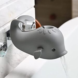 faucet cover bathtub baby tub - bath spout cover baby bathtub, faucet cover baby bathtub silicone whale for kids, toddler, infant