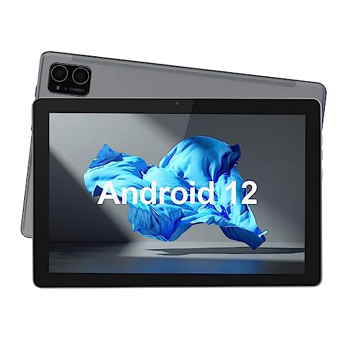 C idea Android 12 Tablet, 2023 10 Inch Tablets PC with Google Play,64GB ROM 3GB RAM/128GB Expand,HD IPS Display Octa-core Processor,Dual Camare,5.5 Hours Battery,GMS Certified(Space Gray)