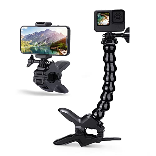 Ulanzi U Rig Pro Video Rig for iPhone+Jaws Flex Clamp Mount with Adjustable Gooseneck