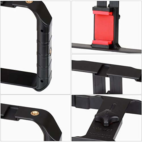 Ulanzi U Rig Pro Video Rig for iPhone+Jaws Flex Clamp Mount with Adjustable Gooseneck