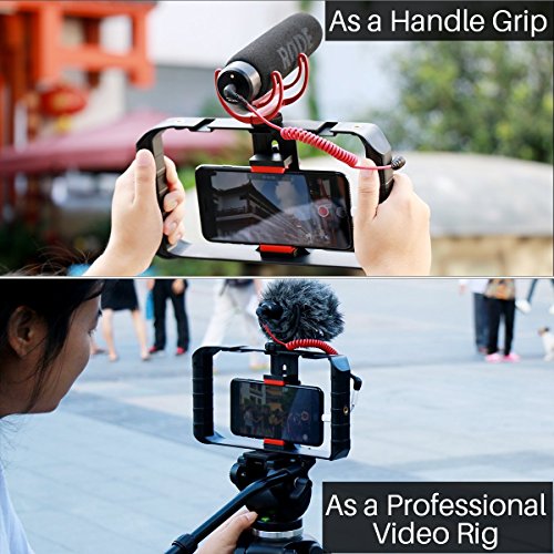 Ulanzi U Rig Pro Video Rig for iPhone+Jaws Flex Clamp Mount with Adjustable Gooseneck