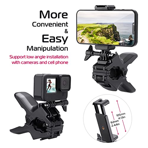 Ulanzi U Rig Pro Video Rig for iPhone+Jaws Flex Clamp Mount with Adjustable Gooseneck