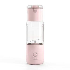 bojurgle portable smoothie blender, personal size juice, with powerful motor & 2200mah rechargeable battery, food mixing machine