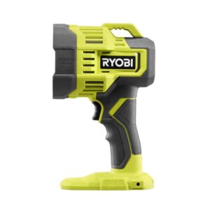 RYOBI 18V ONE+ LED Spotlight 650 Yard Beam Distance